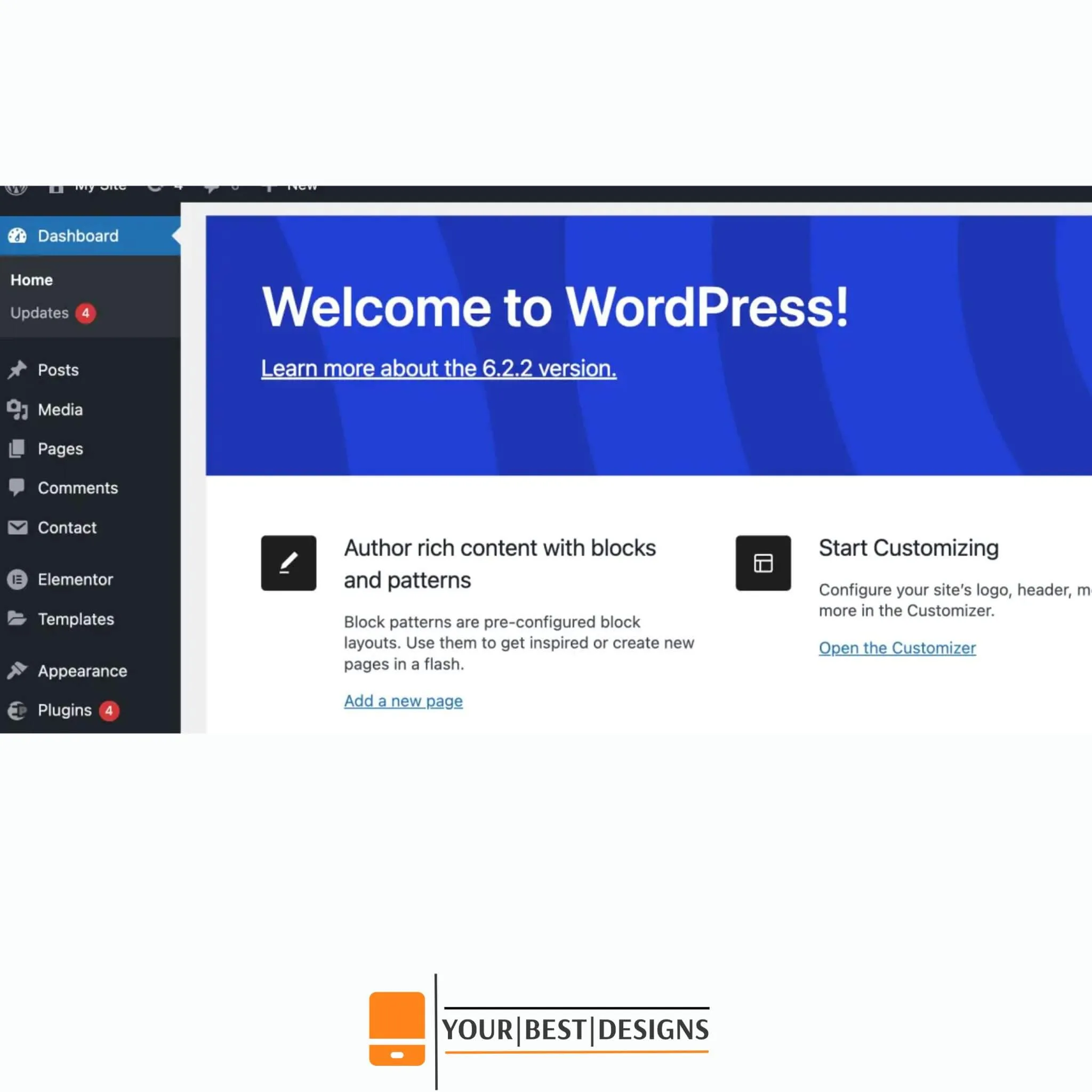 Wordpress Dashboard