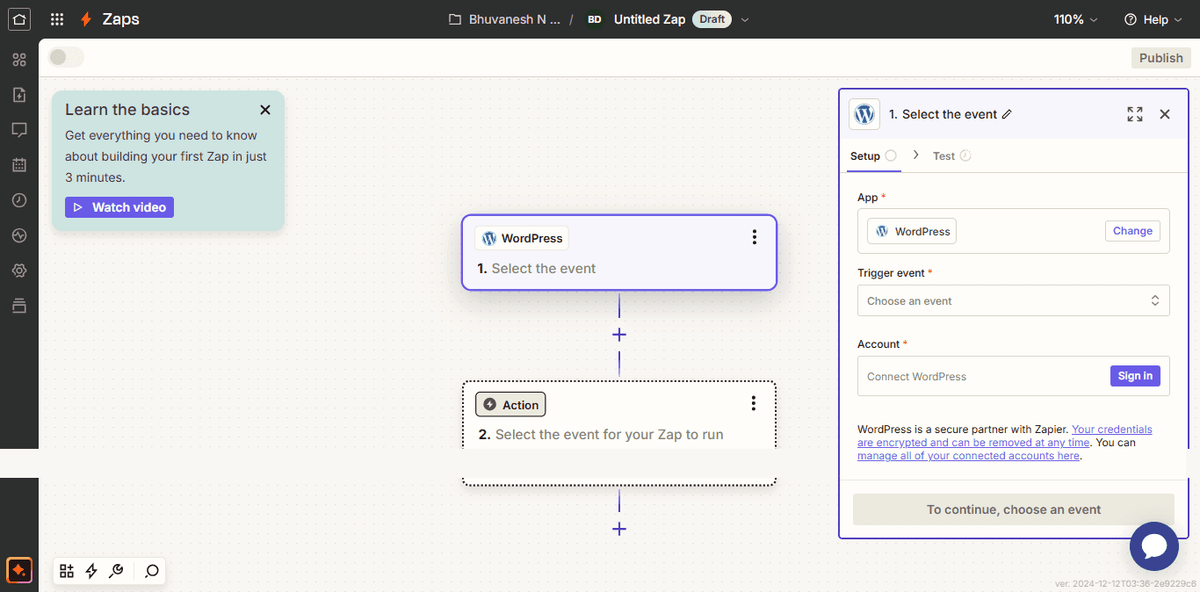 Zapier to Automate WordPress Workflows